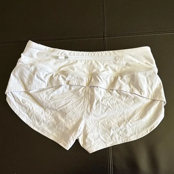 lululemon athletica White Athletic Shorts - Picture 2 of 2
